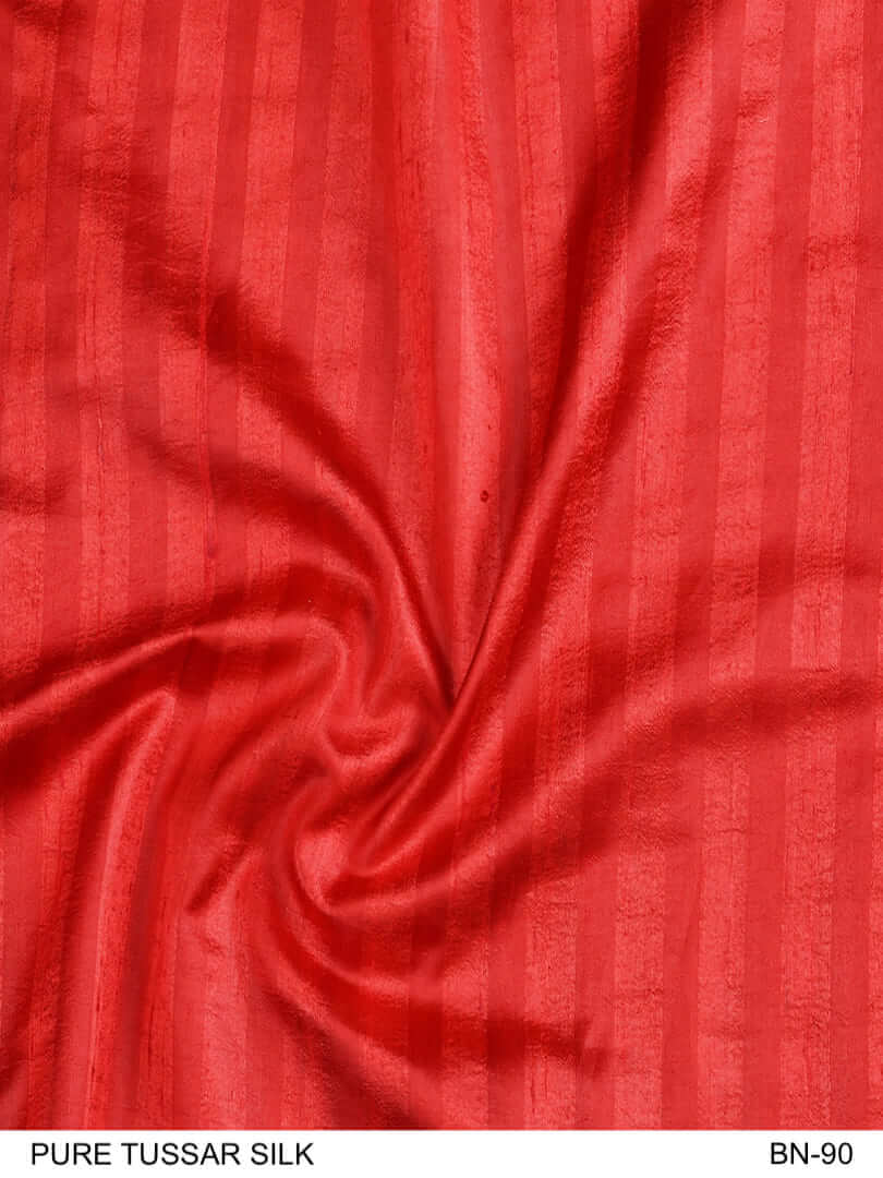 Pure Raw Silk Stripes Plain Fabric | Source Fabrics