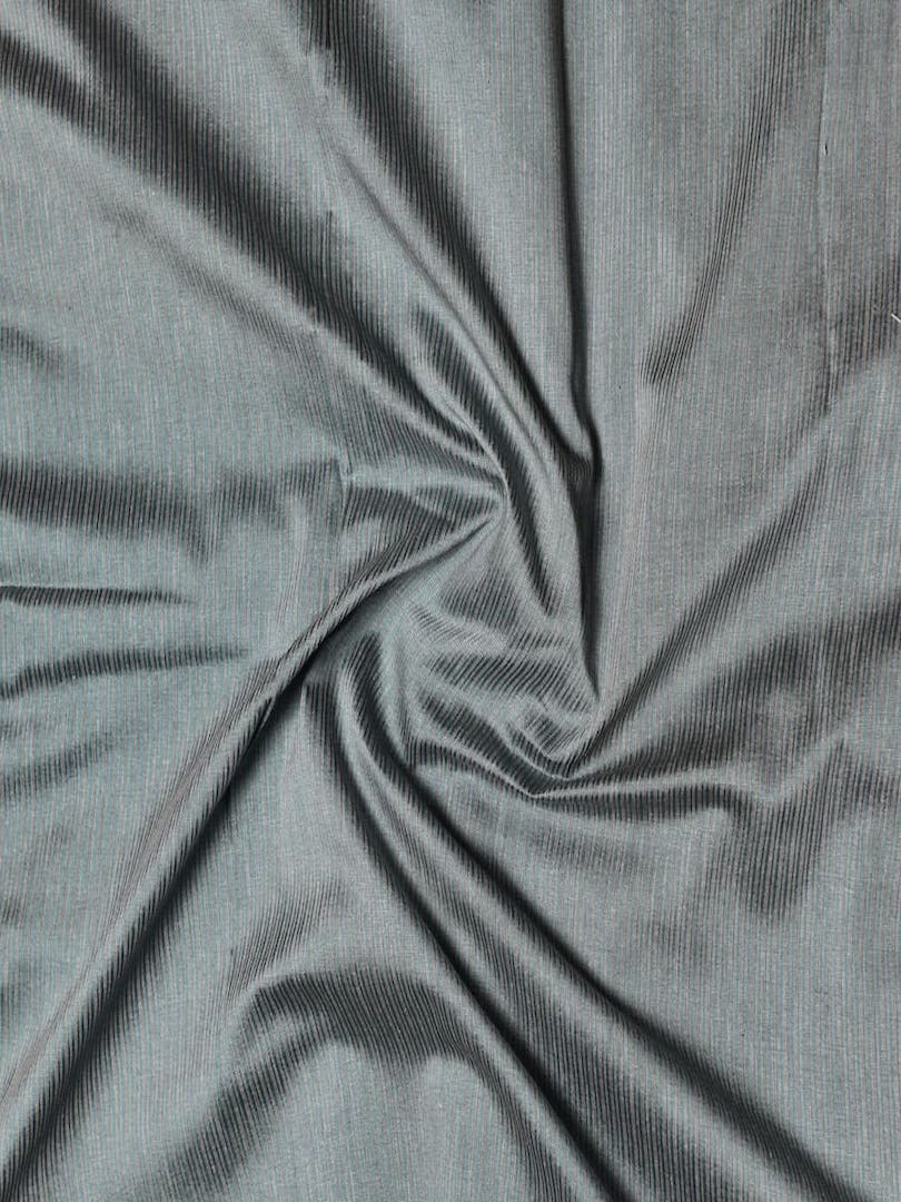 Cotton Khadhi Thin Stripes Print Design Fabric